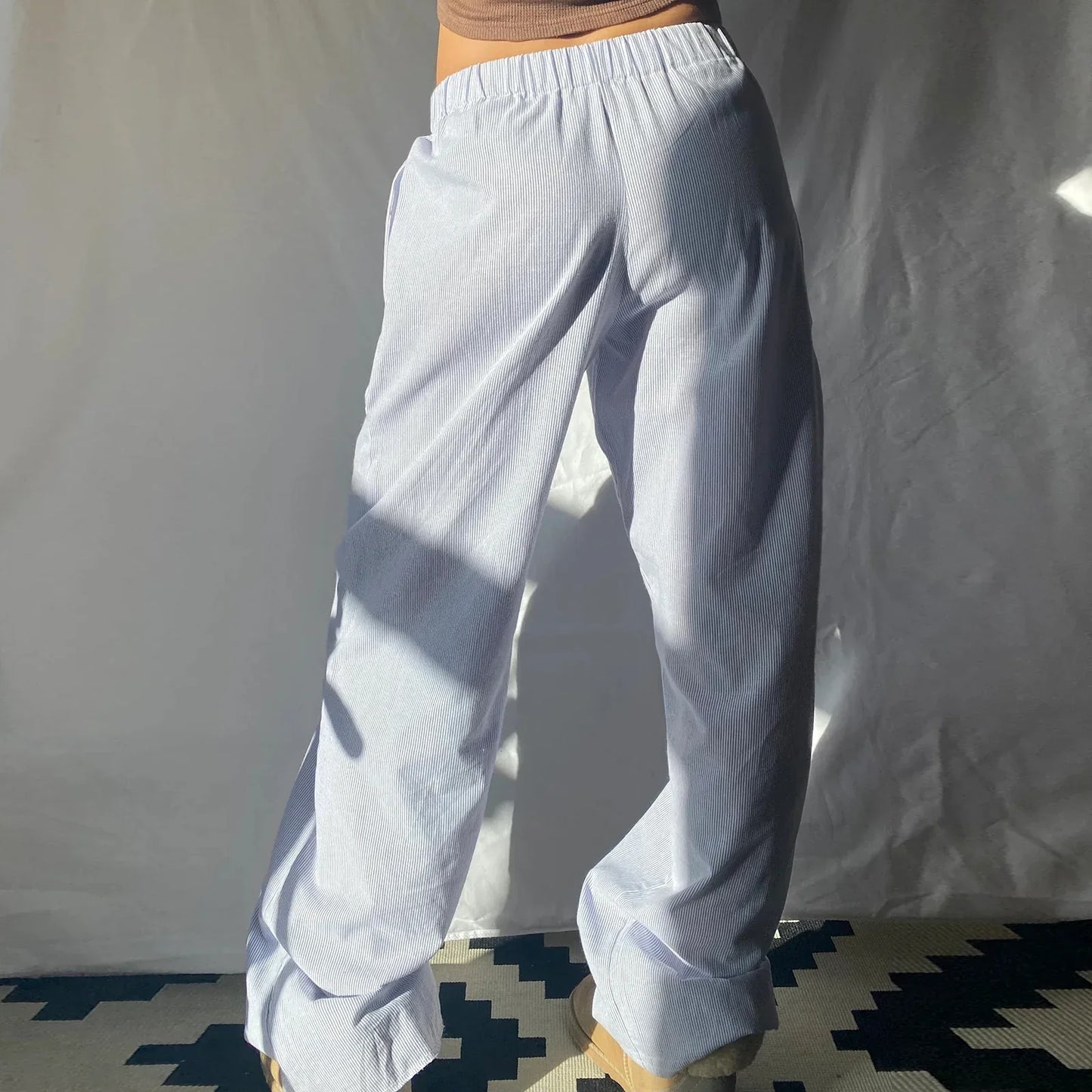 Dames Lounge Broek – Trendy, Handgemaakt & Comfortabel