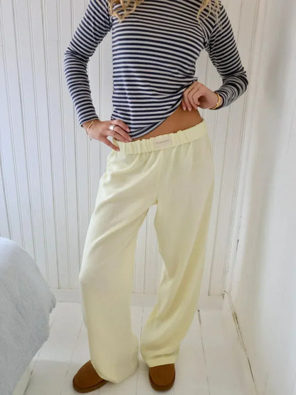 Dames Lounge Broek – Trendy, Handgemaakt & Comfortabel