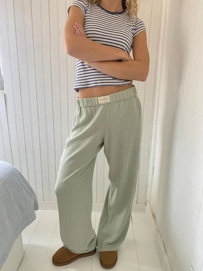 Dames Lounge Broek – Trendy, Handgemaakt & Comfortabel