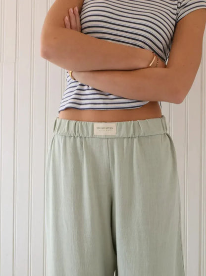 Dames Lounge Broek – Trendy, Handgemaakt & Comfortabel