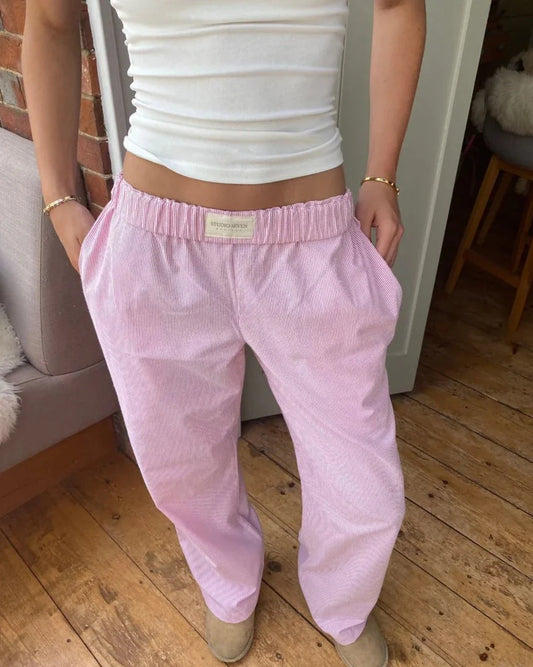 Dames Lounge Broek – Trendy, Handgemaakt & Comfortabel
