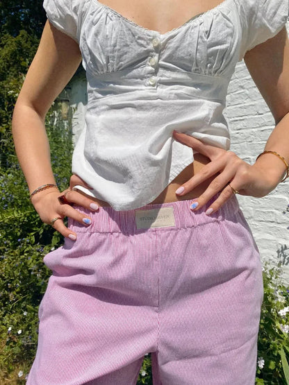 Dames Lounge Broek – Trendy, Handgemaakt & Comfortabel
